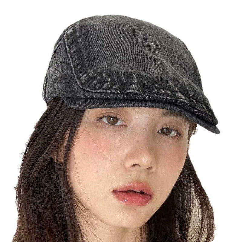 Wholesale Retro Versatile Denim Adjustable Front Hat
